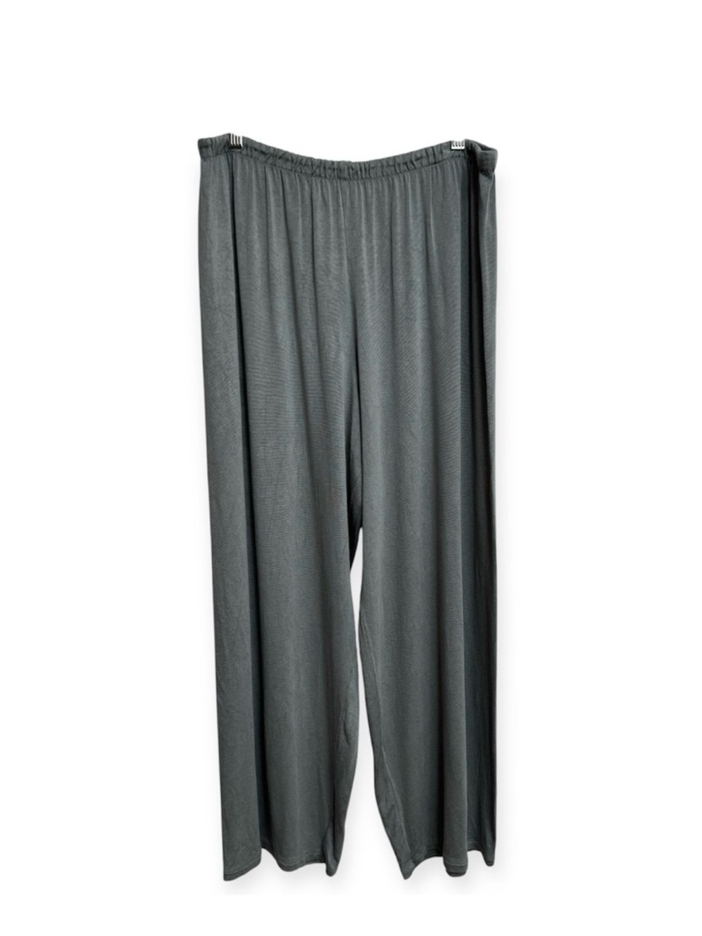 Vince Wide-Leg Stretch Jersey Knit Pull-On Pants – Size Large